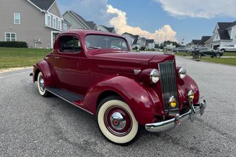 Previously Restored 1937 Packard Six 115C Business Coupe