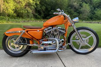 Radical Custom: 1995 Harley-Davidson Sportster With a 1200 V-Twin