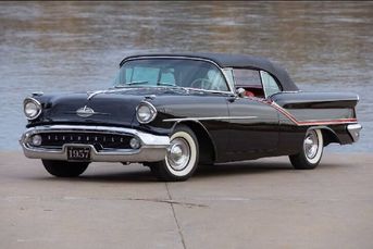 1957 Oldsmobile 98 Convertible * 371 CI V-8, J2 Tri-Power, Automatic