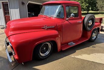 1956 Ford F-100 Step-Side Pickup With Original 272 ci. Ford Y Block Engine 