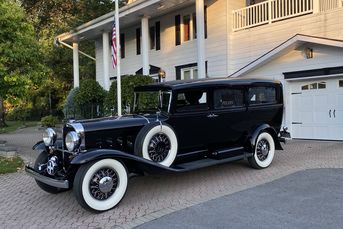 1932 Henney Nu 3-Way Hearse Side and End Loader Funeral Coach