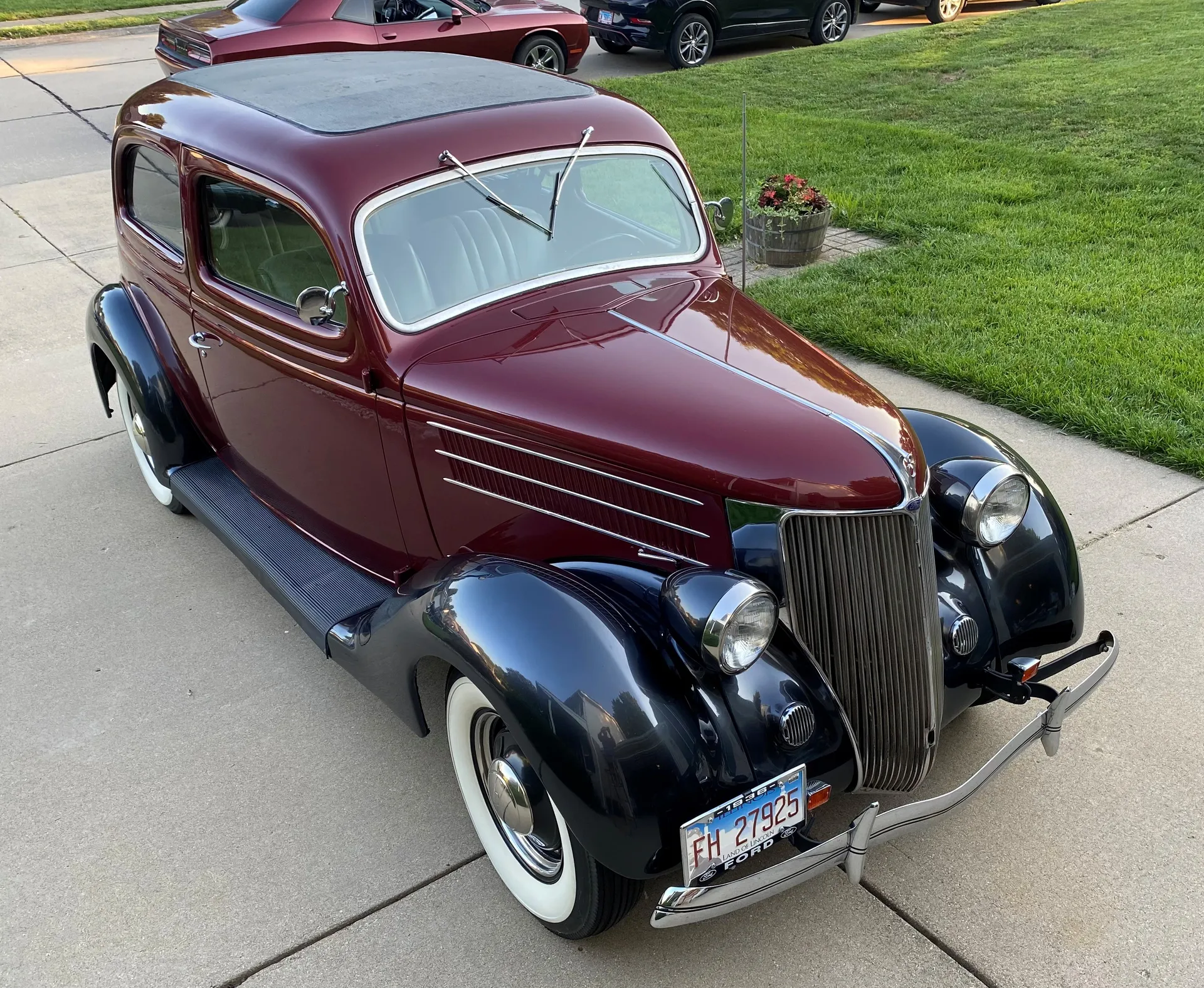 Sold - Previously Refurbished 1936 Ford Model 68 Tudor Touring