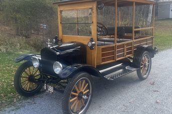 The Original Station Wagon: Restored 1922 Ford Model T Depot Hack