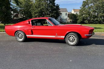 1967 Mustang Shelby GT500  runs very well with plenty of grit and torque!