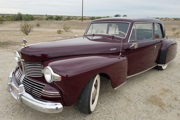 One of 200 Built: Restored 1942 Lincoln Continental Club Coupe