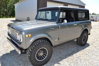Restored 1970 International Harvester Scout 800A Convertible 4x4