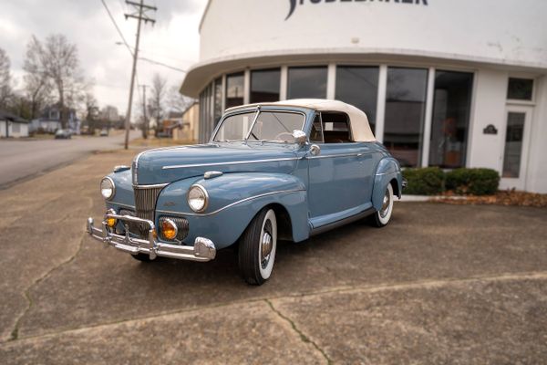 No-Reserve 1941 Ford Super Deluxe Convertible Club Coupe