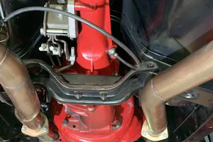1967 Mercury CougarCoupe 7F91C544412 red/silver black racing seats 289 v8