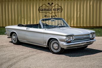 1963 Chevrolet Corvair Monza Convertible With a Four-Speed