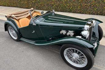 1949 MG TC with a body-off chassis extensive rebuild with only test miles