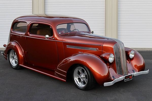 1935 Pontiac Two-Door Sedan Street Rod With a 389 V8