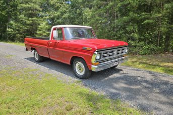 Refurbed Bumpside: 1972 Ford F100 Custom Styleside Pickup