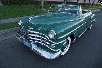 Well-Optioned Drop-Top: 1950 Chrysler Windsor Convertible