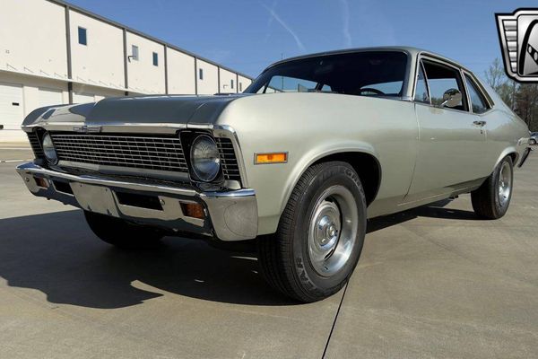 1972 Chevrolet Nova - Timeless silver exterior complimented by a black interior