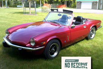No-Reserve 1972 Triumph Spitfire Mark IV Convertible