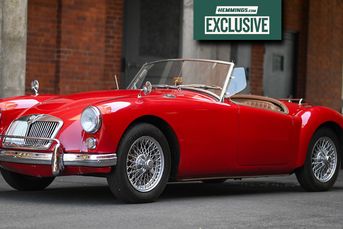 1960 MGA 1600 Mk I Roadster with many add-ons