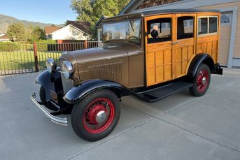 Restored, Award-Winning 1932 Ford Model B Station Wagon