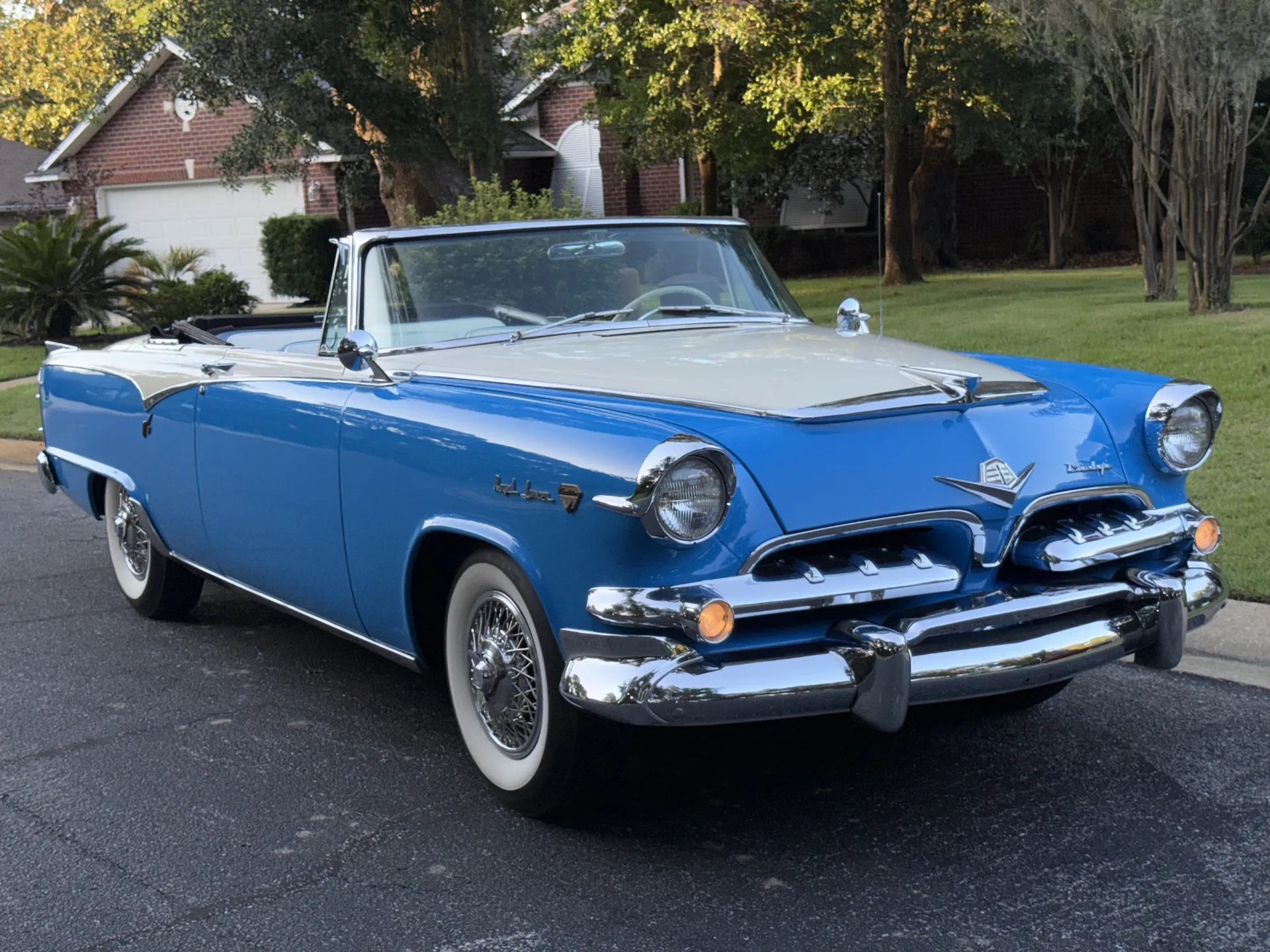 Sold - 1955 Dodge Custom Royal Lancer Convertible With a Prior