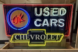 Chevrolet OK Used Cars Neon Sign | Hemmings