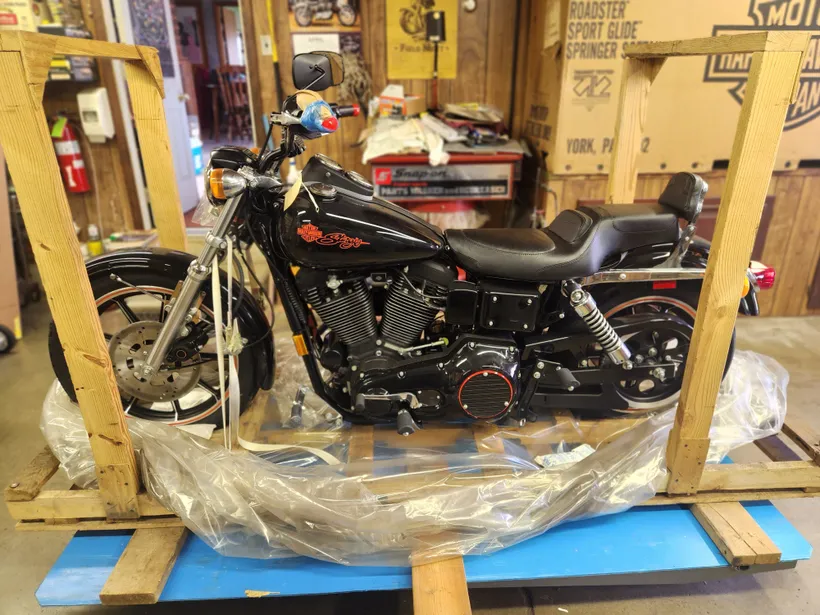 Sold - New in Crate: 1991 Harley-Davidson FXDB Sturgis - Hemmings.com