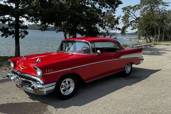 1957 Chevrolet Bel Air Sport Coupe With a 350 V8