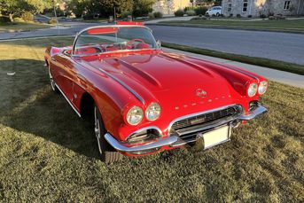 1962 Chevrolet Corvette With the Original but Upgraded 327 V8