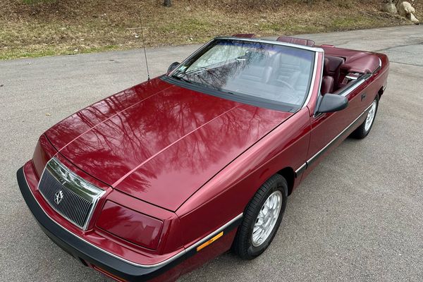 1988 Chrysler LeBaron Highline with rare 5-speed manual and well-maintained