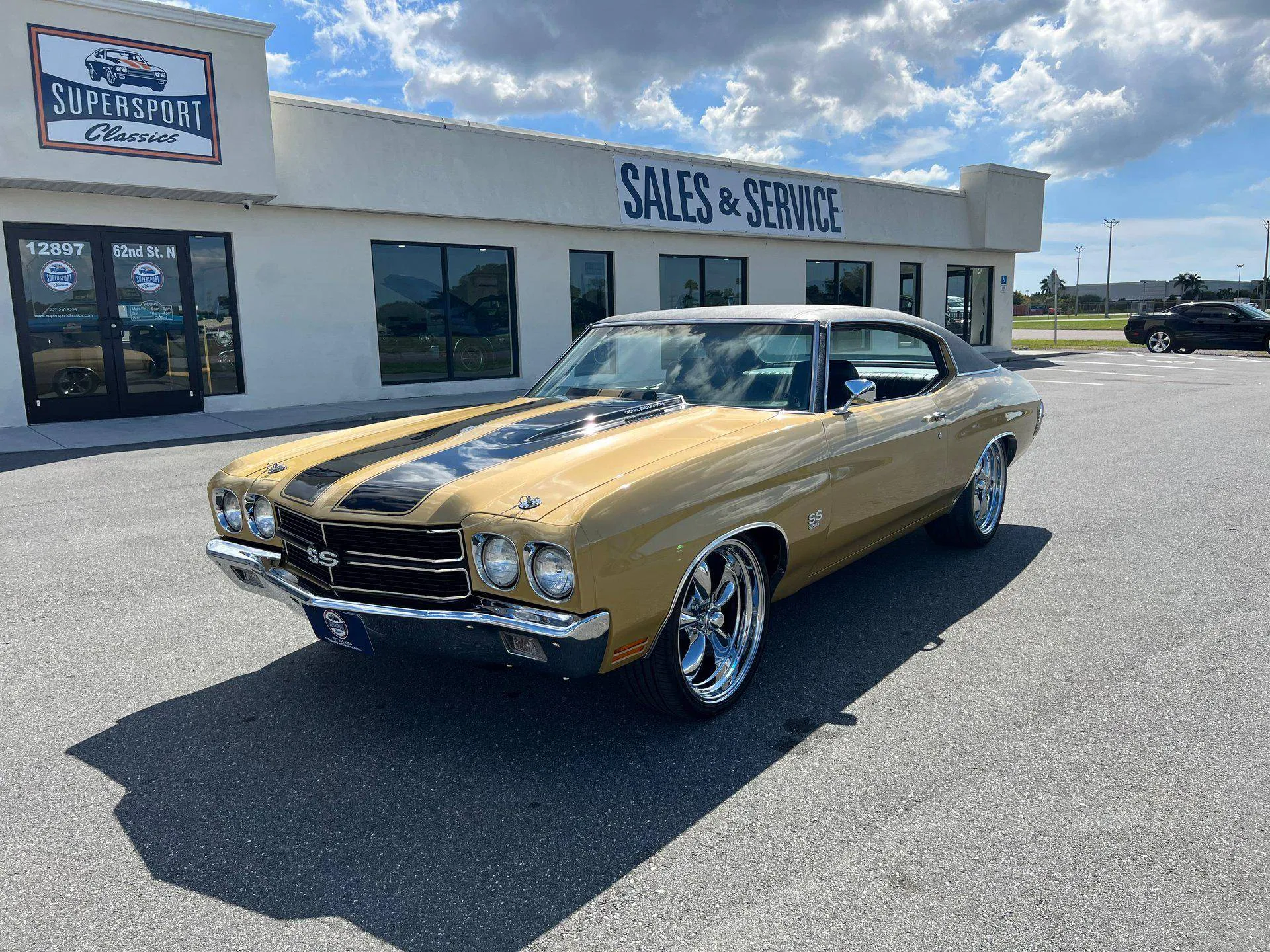 1970 Chevrolet Chevelle SS 396 Big Block 4 Speed Champagne Gold