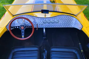 1955 Woodill WildfireConvertible 55WW9939 Corvette Competition Yellow Black Corvette 396ci Big Block V8
