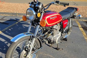 One-Owner 1977 Honda CB400F With 4,300 Miles