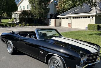 1970 Chevelle SS 454 Convertible with 2,600 miles since nut & bolt restoration