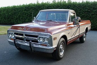 Previously Restored 1971 GMC Sierra Grande 2500 Camper Special Pickup