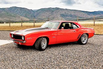 Pro Touring 1969 Chevrolet Camaro With a 383 Stroker V8