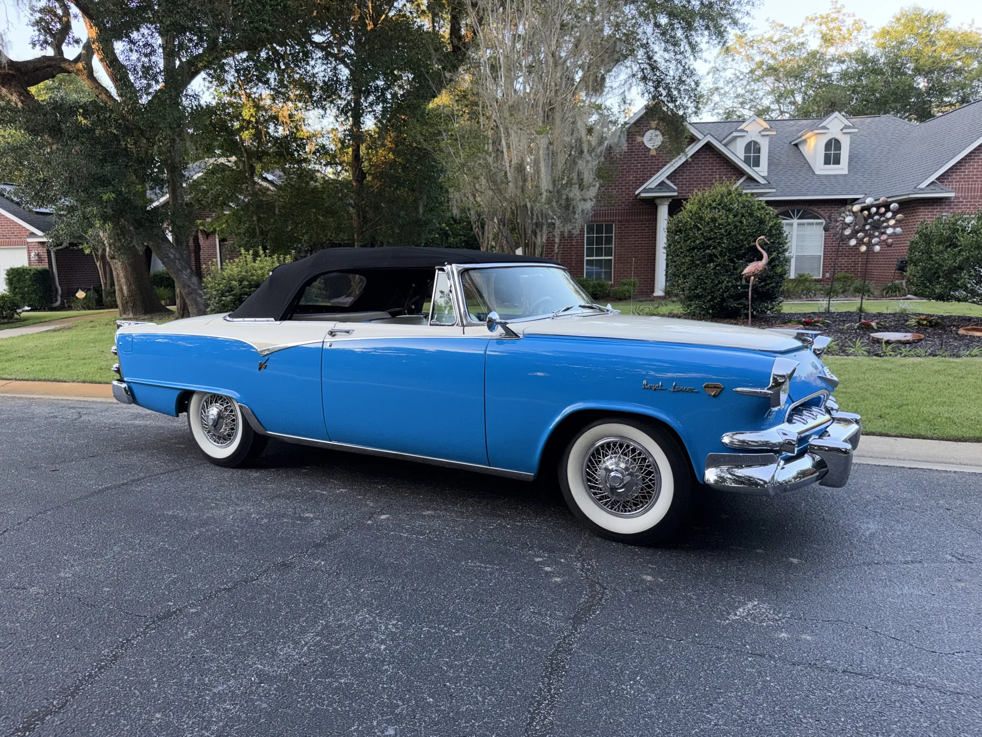 Sold - 1955 Dodge Custom Royal Lancer Convertible With a Prior