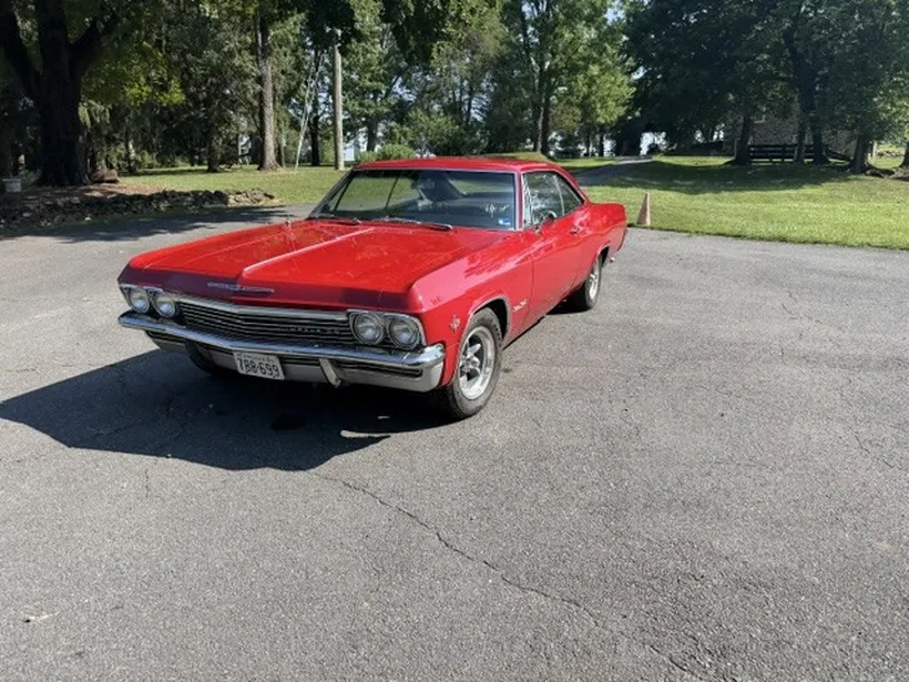 1965 Chevrolet Impala SS Sport Coupe – Rebuilt 327 V8, 4-Wheel