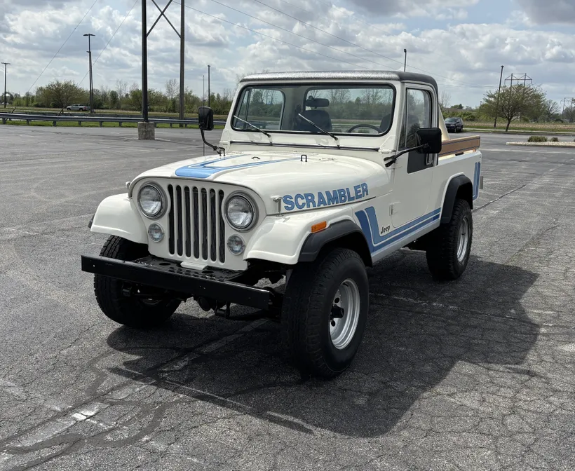 Sold - Gladiator's Granddad: Restored 1982 Jeep CJ-8 Scrambler 4x4