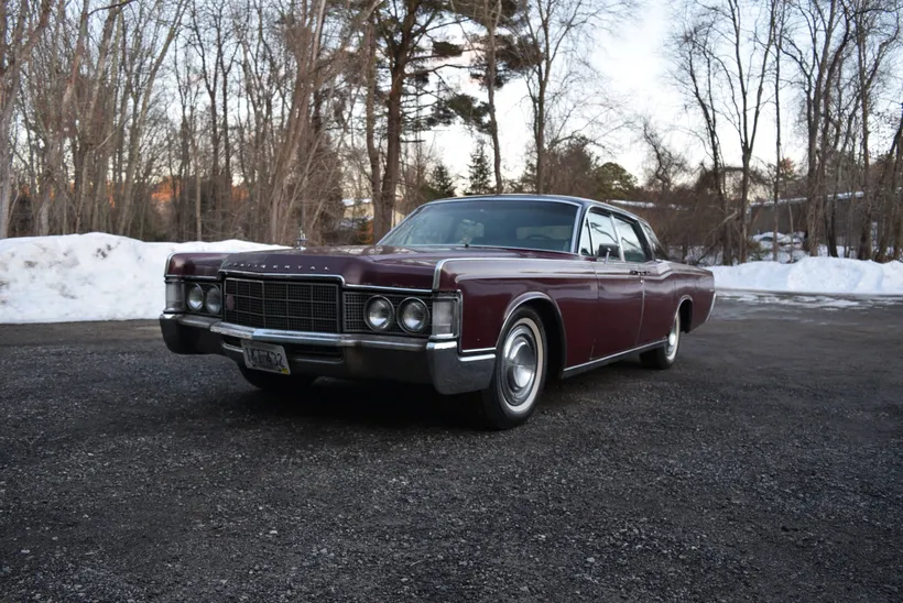 1969 Lincoln Continental Sedan With Iconic Suicide Doors