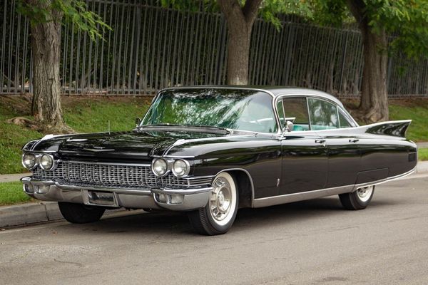 1960 Cadillac Fleetwood Sixty Special Sedan With One Repaint