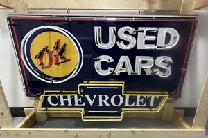 Chevrolet OK Used Cars Neon Sign | Hemmings