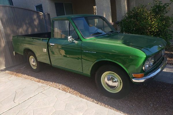 1968 Datsun L520 B1300 Pickup (Includes 2006 Carson Trailer)