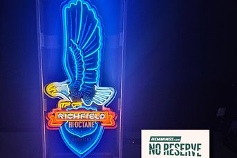 No-Reserve Richfield Gasoline Neon Sign