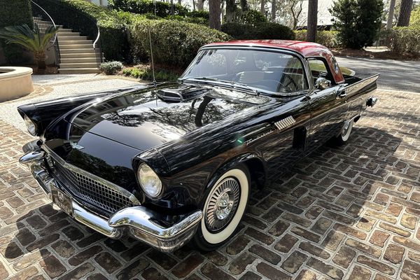 Unrestored 1957 Ford Thunderbird Convertible