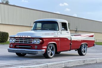 Rare 1959 Dodge D100 Sweptside Pickup With a 440 V8