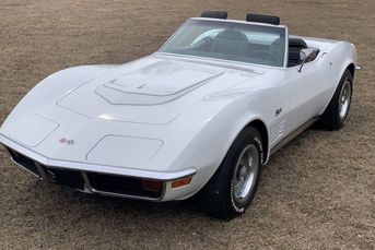 1972 Chevrolet Corvette Convertible With Its Original 350 V8