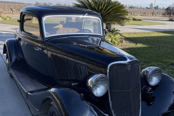 Beautifully Preserved 1933 Ford Model 40 3-Window Coupe with all-original steel body