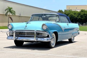Restored 1955 Ford Fairlane Sunliner Convertible