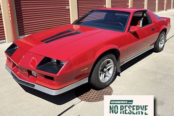 No-Reserve, One-Family-Owned 1984 Chevrolet Camaro Z28