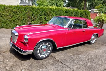 1962 Studebaker Gran Turismo Hawk 2-Door Coupe * Just Undergone Comprehensive Restoration!
