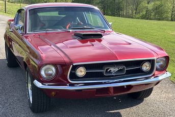 1967 Ford Mustang Fastback Restomod * rotisserie, bead blasted, modified and professional refinished with less than 2K on rebuilt 390 FE V8