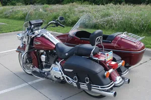 オートバイ・バイク HARLEYDAVIDSON FLH CLASSIC with SIDE CAR 2005 Harley-Davidson FLHRCI Road King Classic With Sidecar